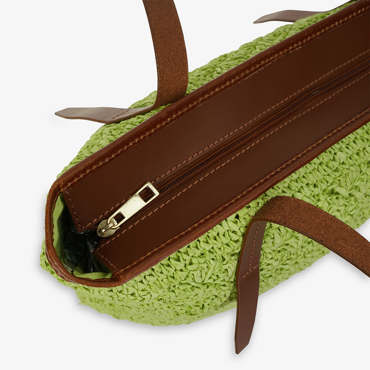 Woven with Care: Sustainable Raffia Totes & Hobo Bags