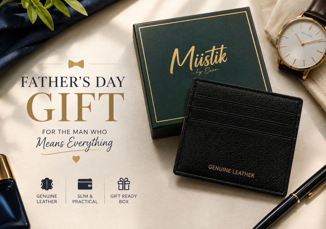 The Ultimate Father's Day Gift: Why a Genuine Leather Card Holder is the Perfect Choice