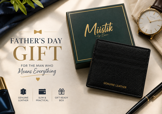 The Ultimate Father's Day Gift: Why a Genuine Leather Card Holder is the Perfect Choice