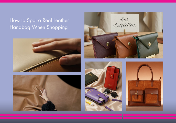 How to Spot a Real Leather Handbag When Shopping Online