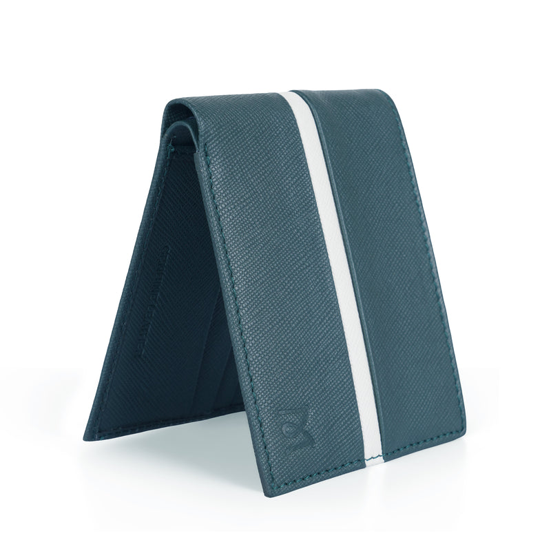 Mustik Ocean Stripe Bifold Wallet