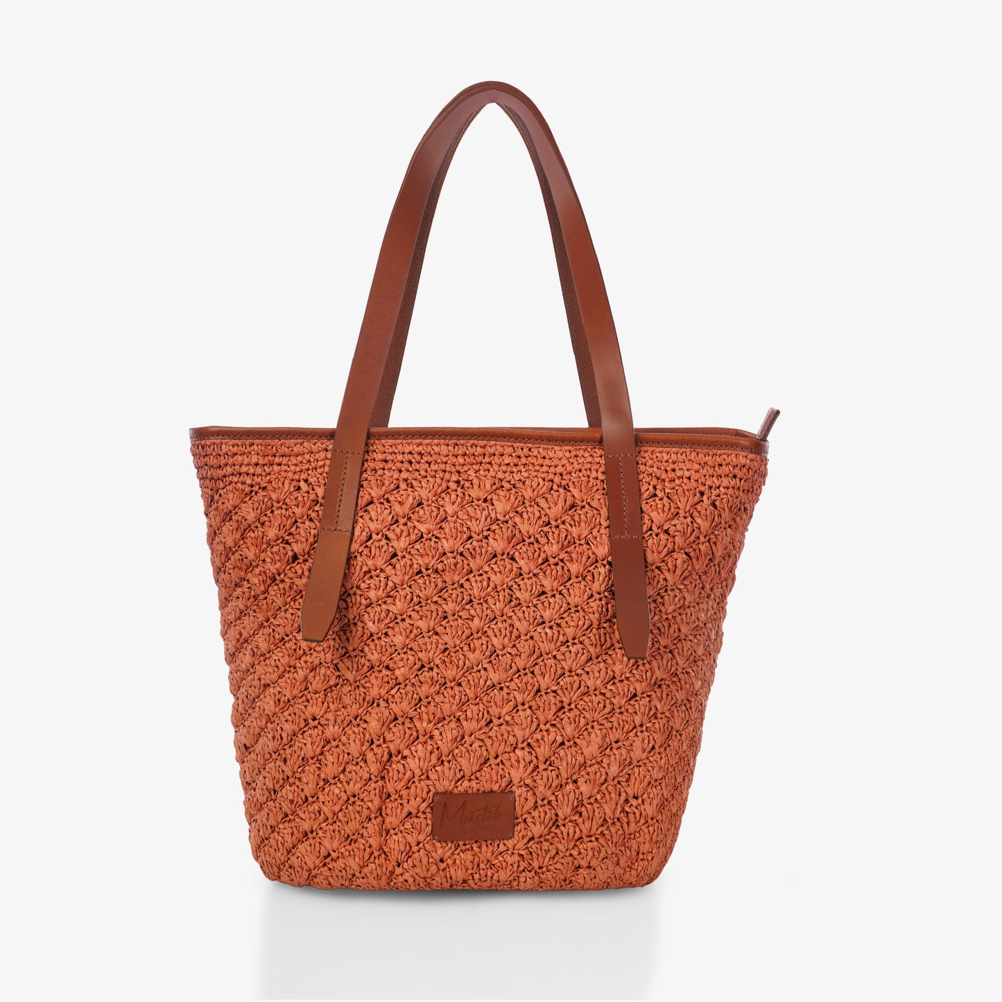 RAFFIA TOTE BAG