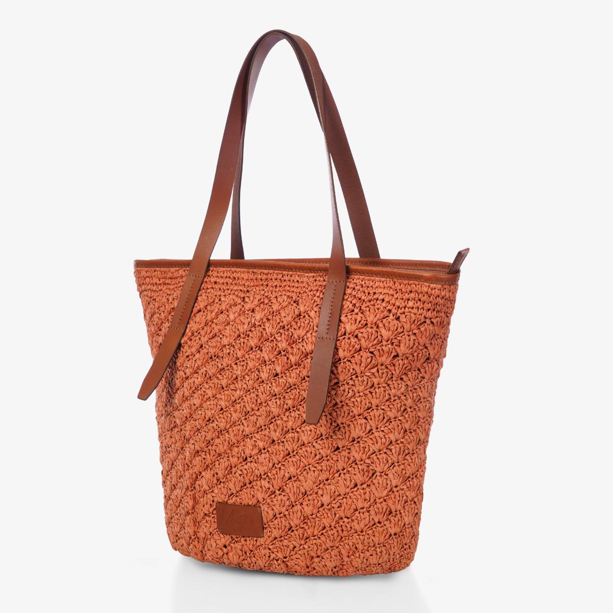 Mustik Raffia Tote Bag
