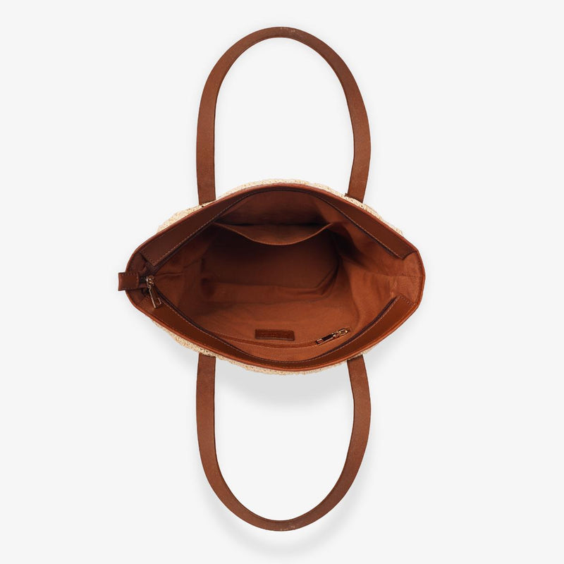Mustik Raffia Tote Bag