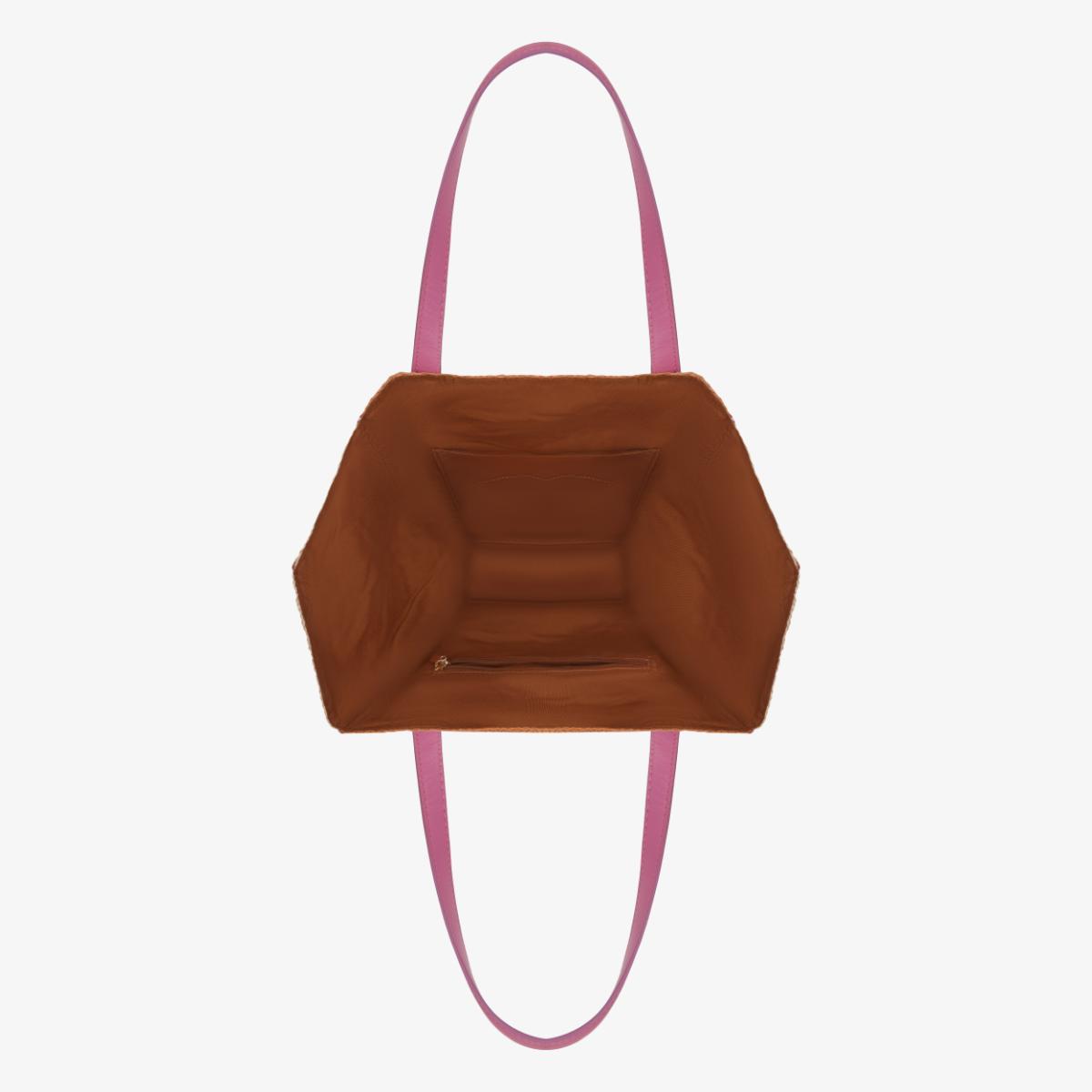 Mustik Handwoven Raffia Tote Bag