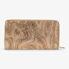 ZIP AROUND CLUTCH