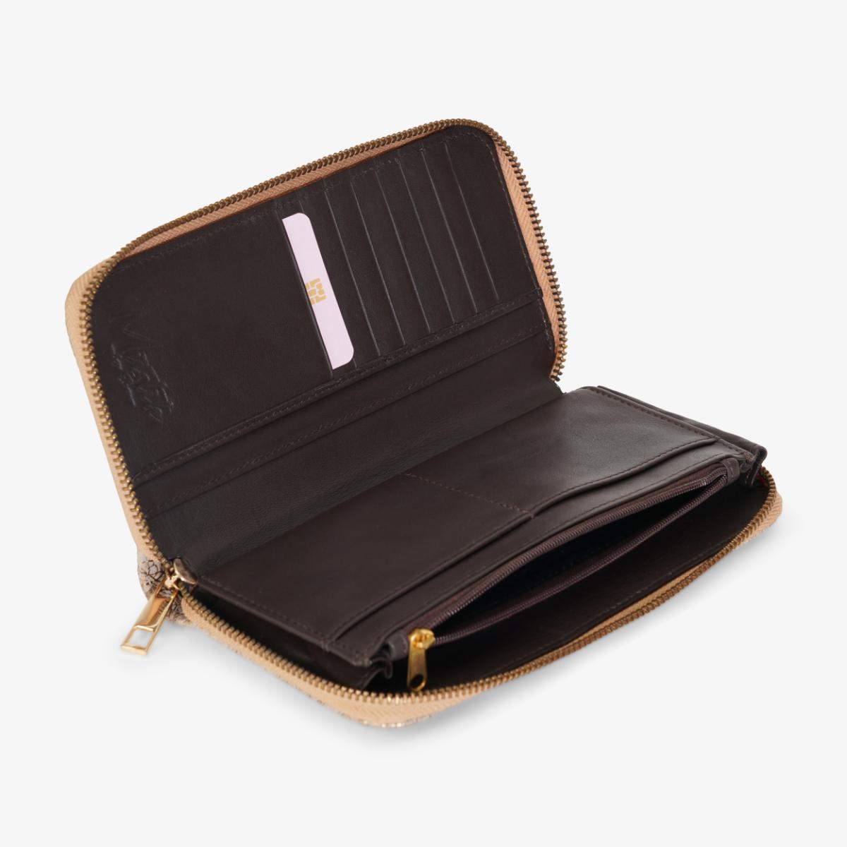 ZIP AROUND CLUTCH