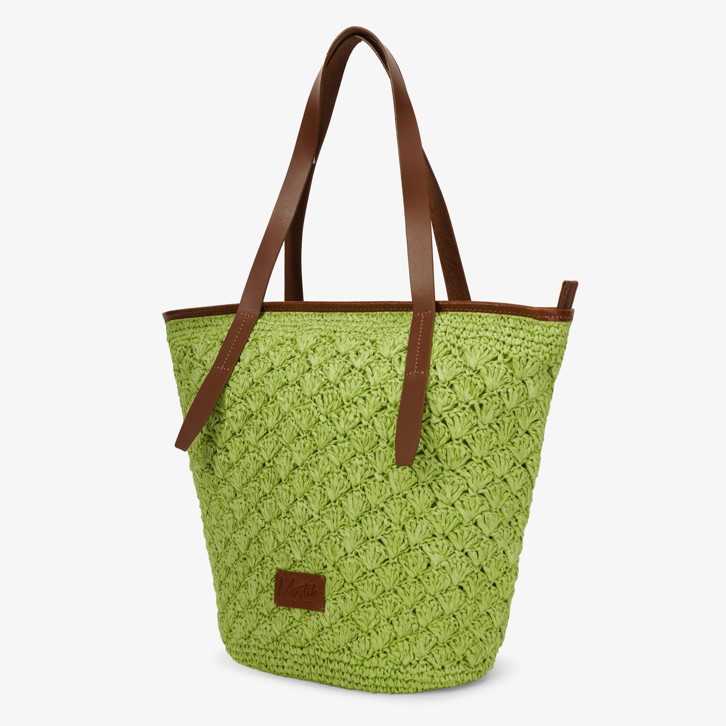RAFFIA TOTE BAG