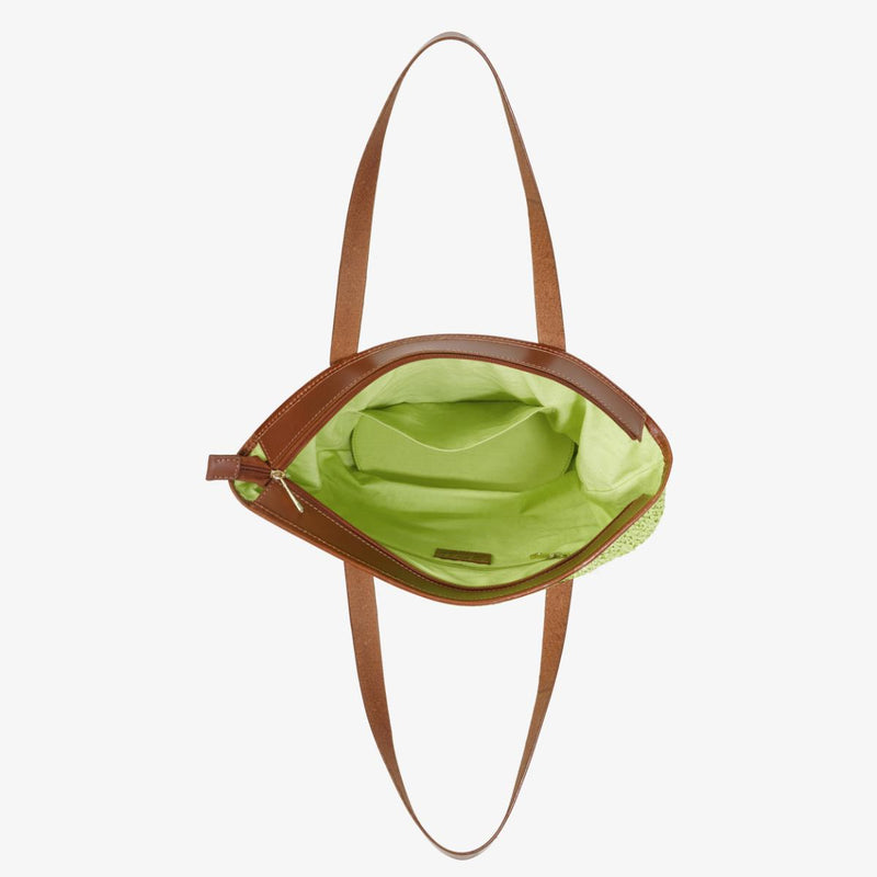 Mustik Raffia Tote Bag