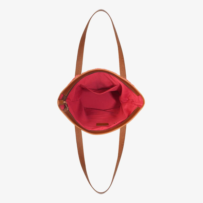 Mustik Raffia Tote Bag