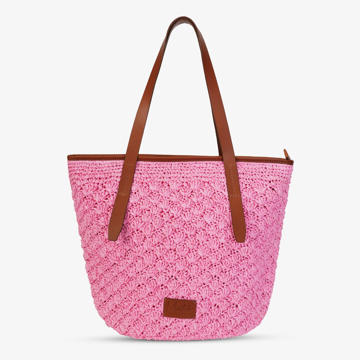 RAFFIA TOTE BAG