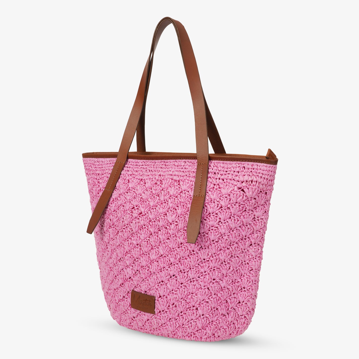 RAFFIA TOTE BAG