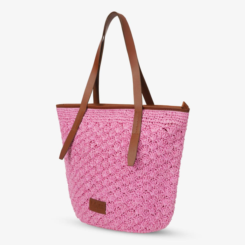 Mustik Raffia Tote Bag