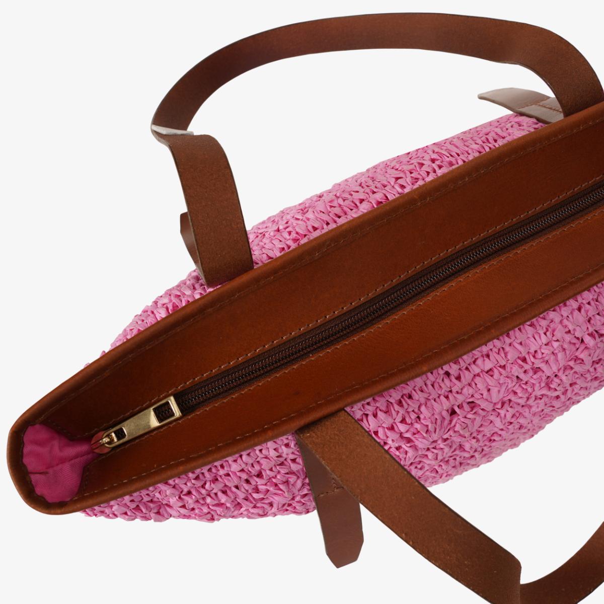 Mustik Raffia Tote Bag