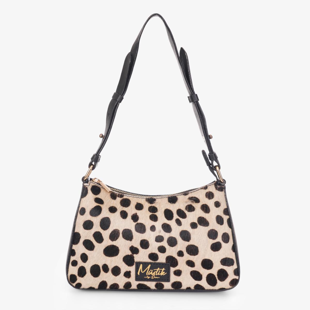 Mustik Wild Cat Leather Shoulder Bag