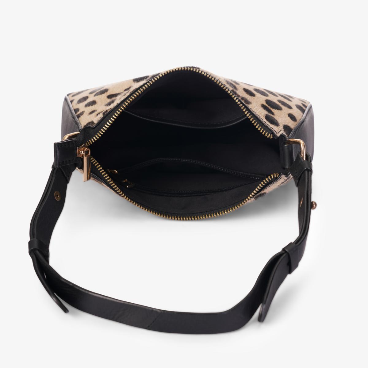 Mustik Wild Cat Leather Shoulder Bag
