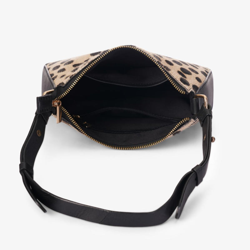Mustik Wild Cat Leather Shoulder Bag