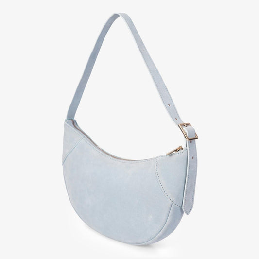 Mustik Half Moon Leather Shoulder Bag