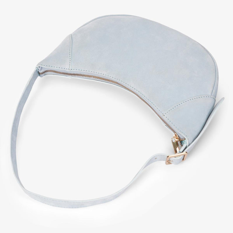 Mustik Half Moon Leather Shoulder Bag