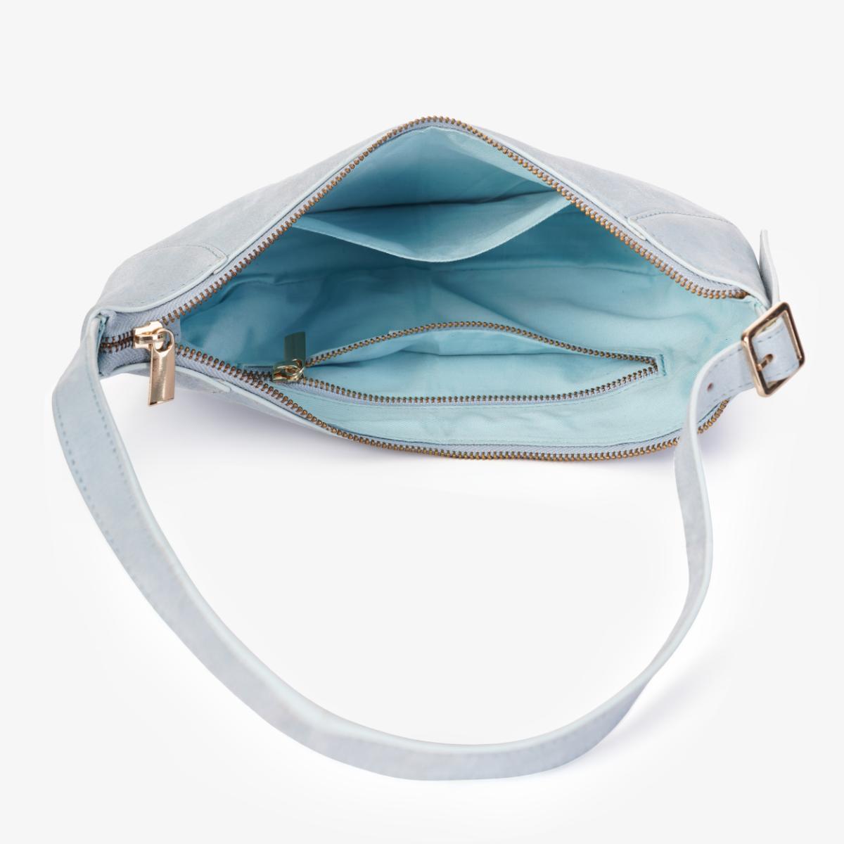 Mustik Half Moon Leather Shoulder Bag