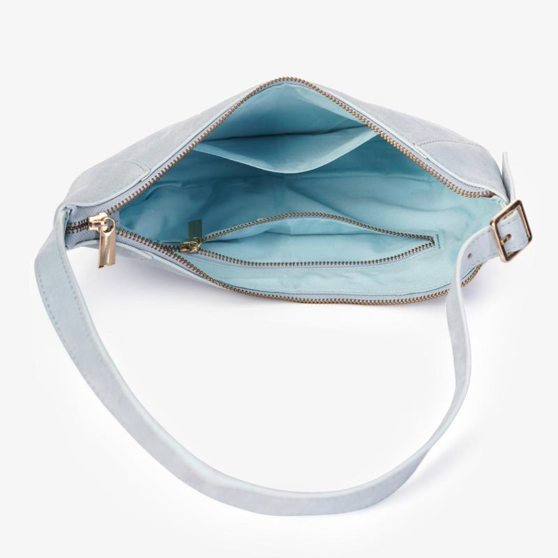 Mustik Half Moon Leather Shoulder Bag