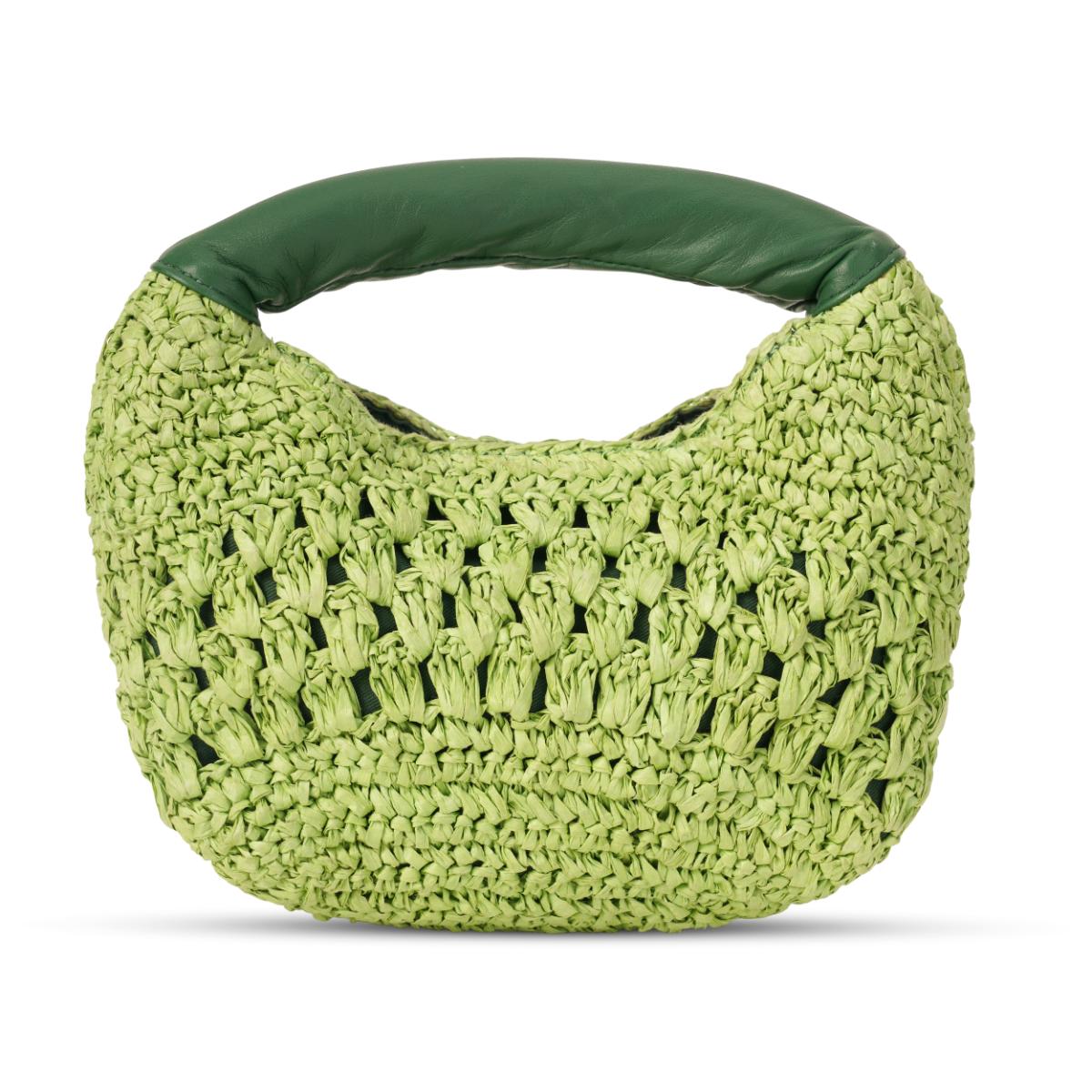 Mustik Mini Hobo Raffia Bag