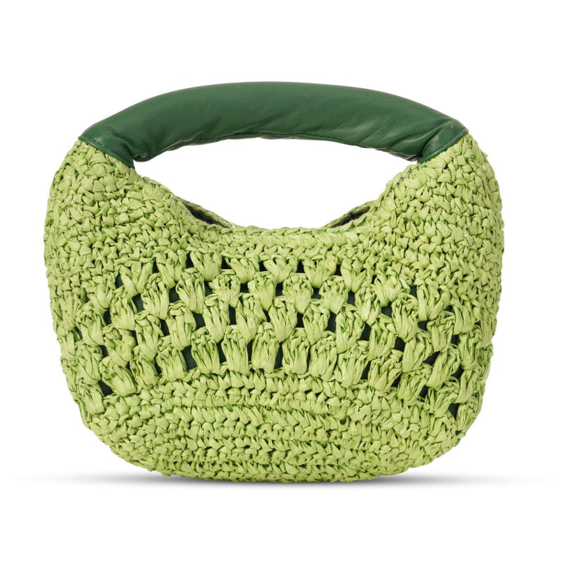 Mustik Mini Hobo Raffia Bag