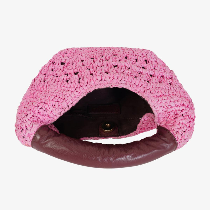 Mustik Mini Hobo Raffia Bag