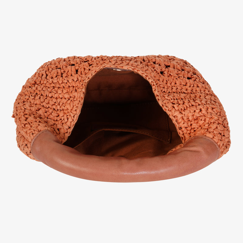 Mustik Mini Hobo Raffia Bag