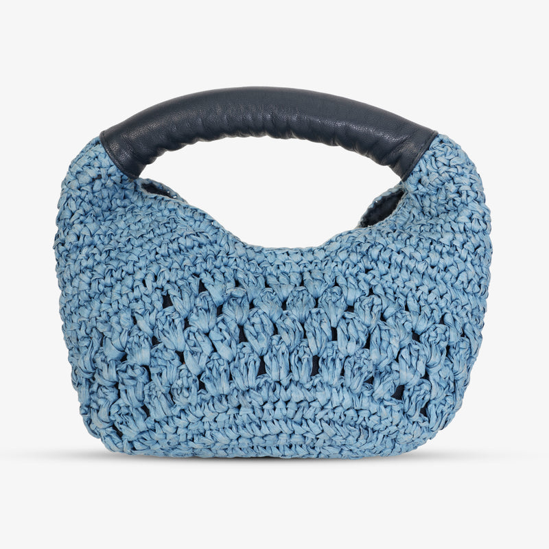 Mustik Mini Hobo Raffia Bag