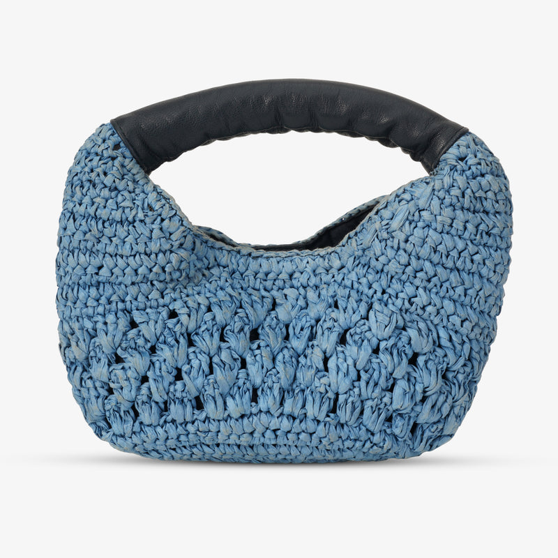 Mustik Mini Hobo Raffia Bag