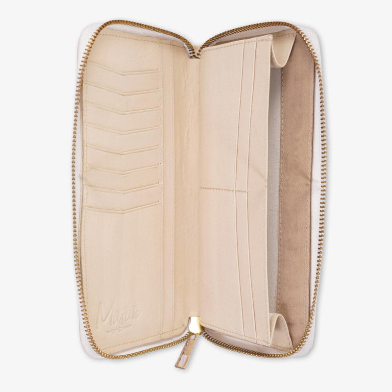 ZIP AROUND CLUTCH