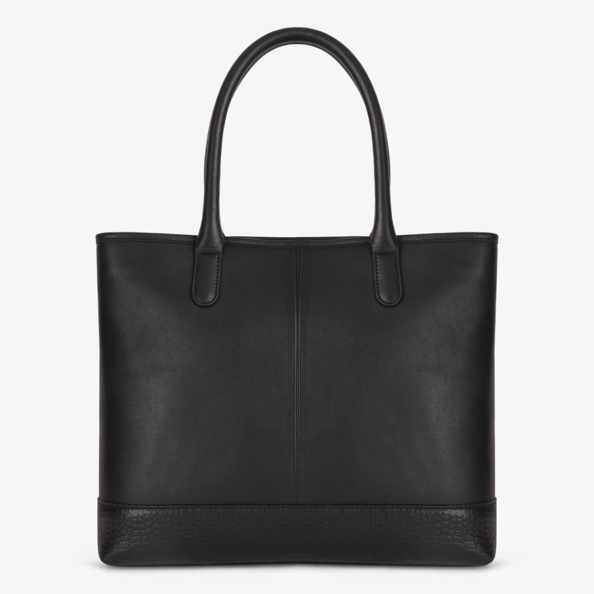 Mustik Work Wear Tote – Suede & Full Grain Leather Office Bag