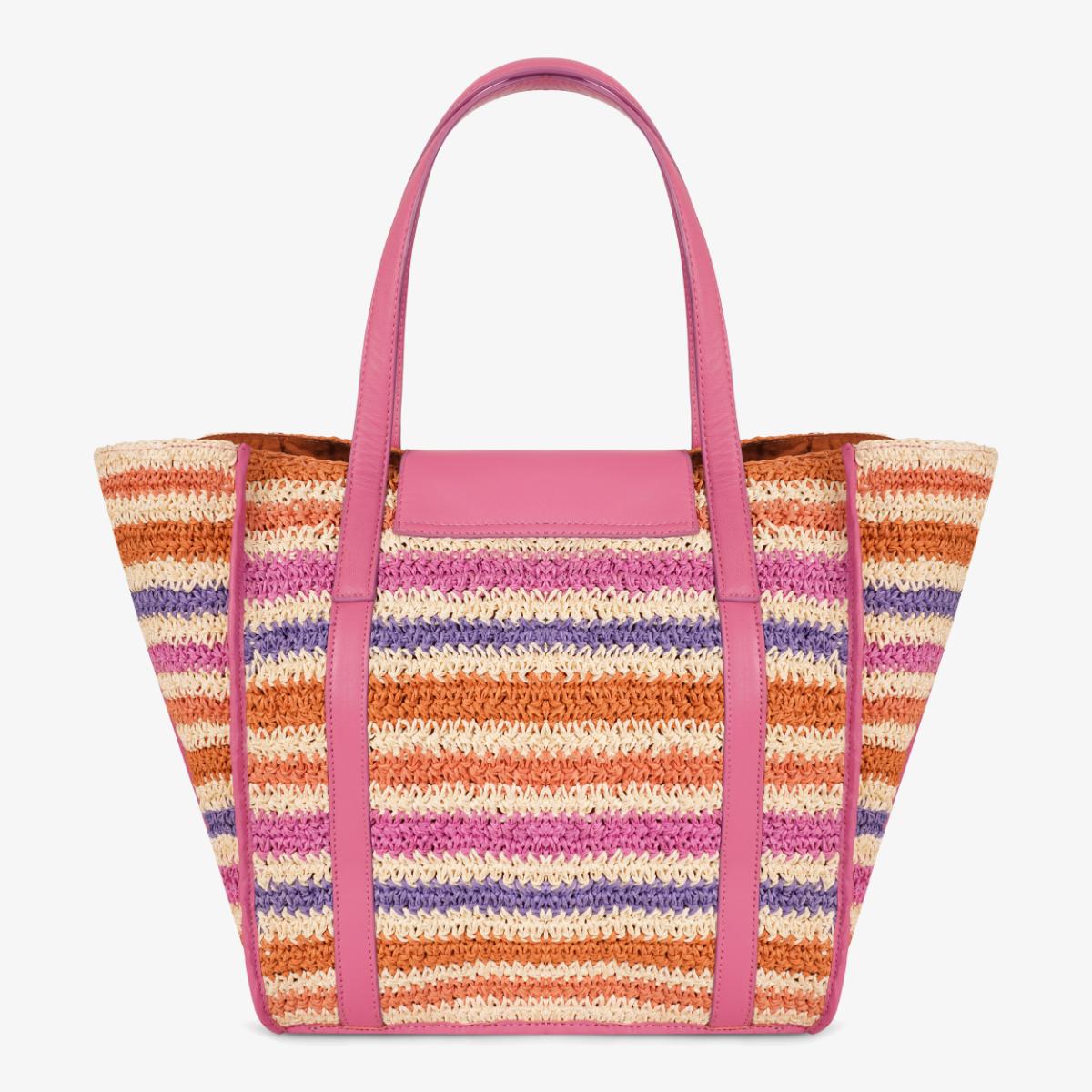Mustik Handwoven Raffia Tote Bag