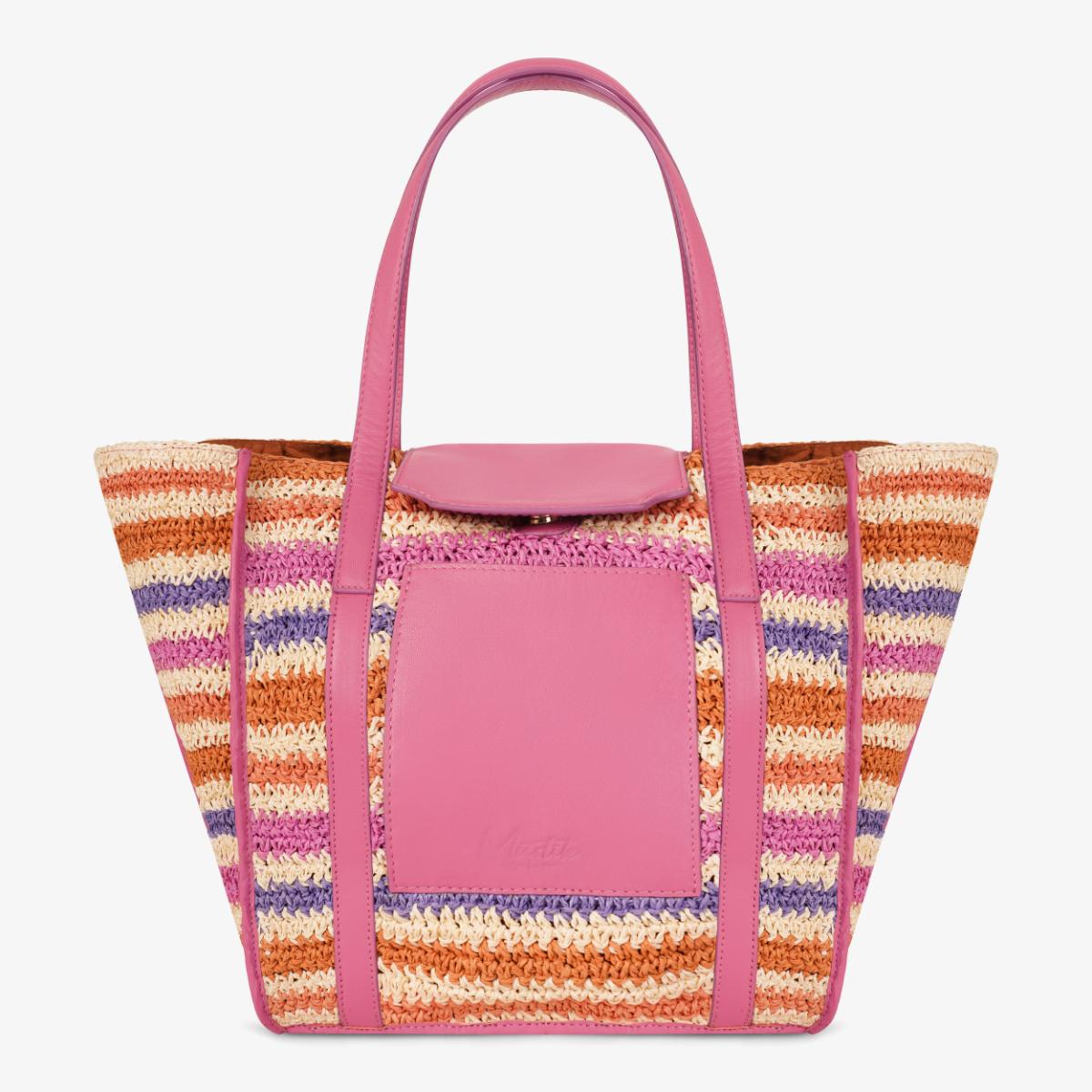 Mustik Handwoven Raffia Tote Bag