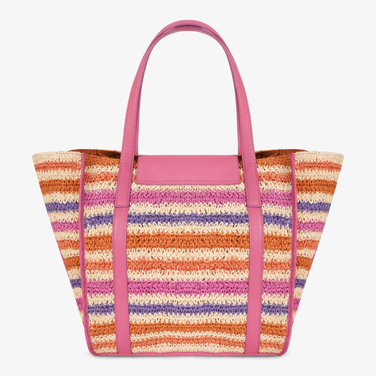 RAFFIA TOTE BAG