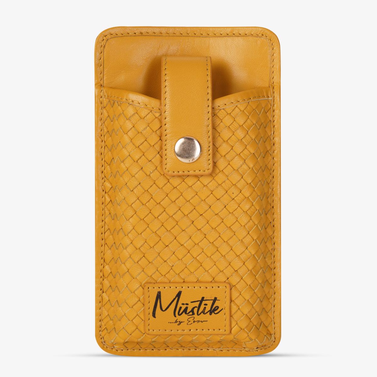 Mustik Sofia Leather Mobile Crossbody Bag