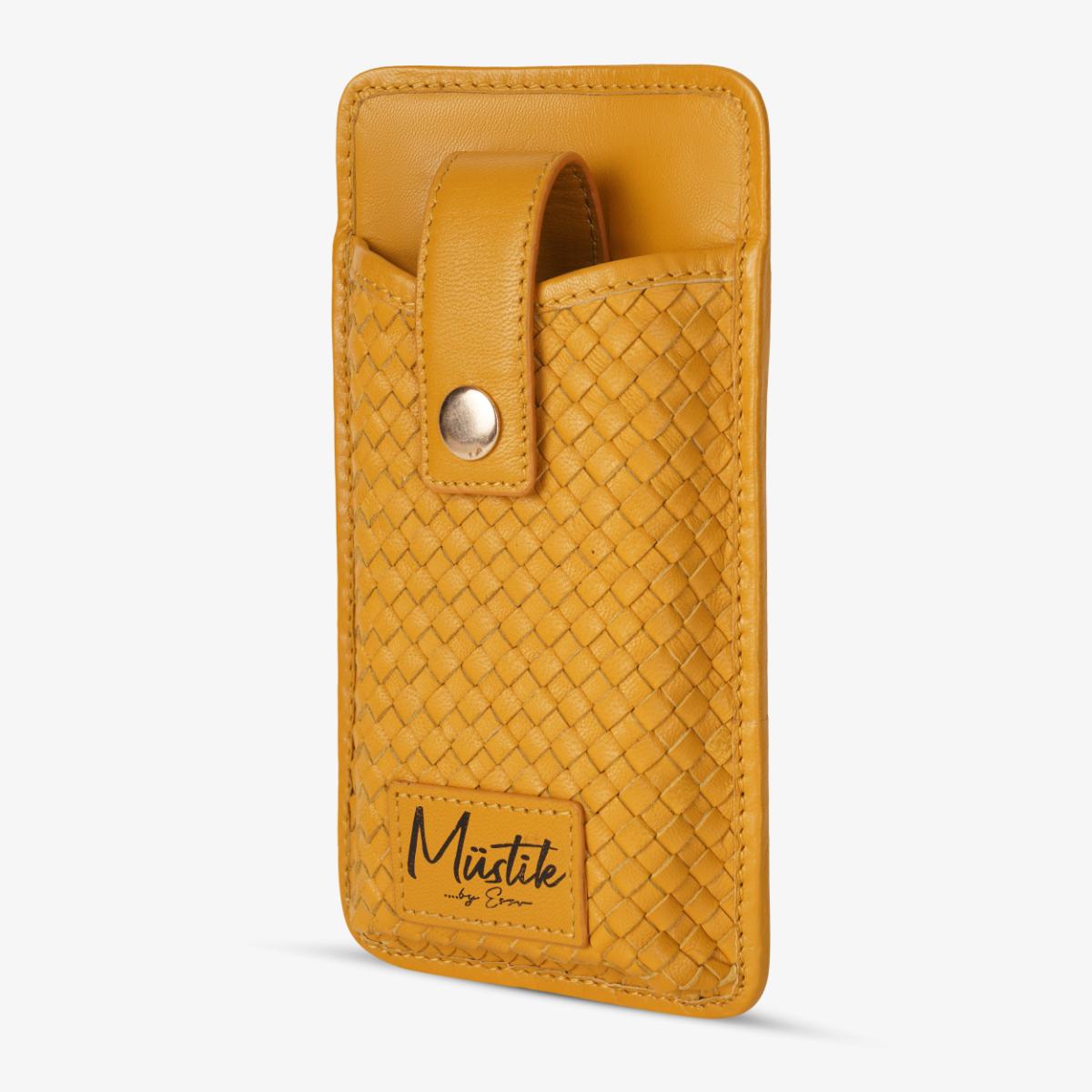 Mustik Sofia Leather Mobile Crossbody Bag