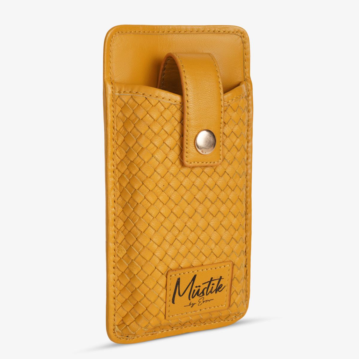 Mustik Sofia Leather Mobile Crossbody Bag