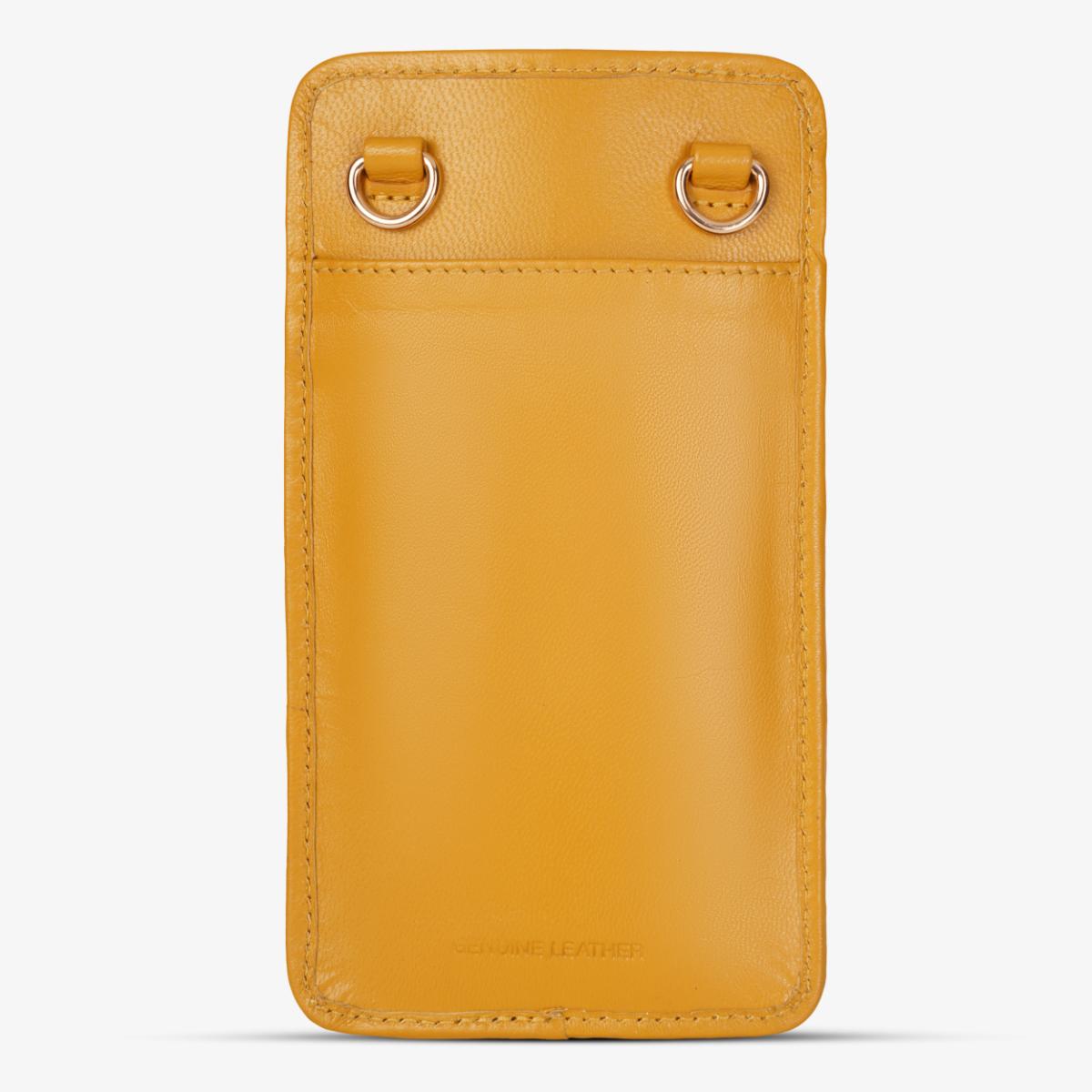 Mustik Sofia Leather Mobile Crossbody Bag