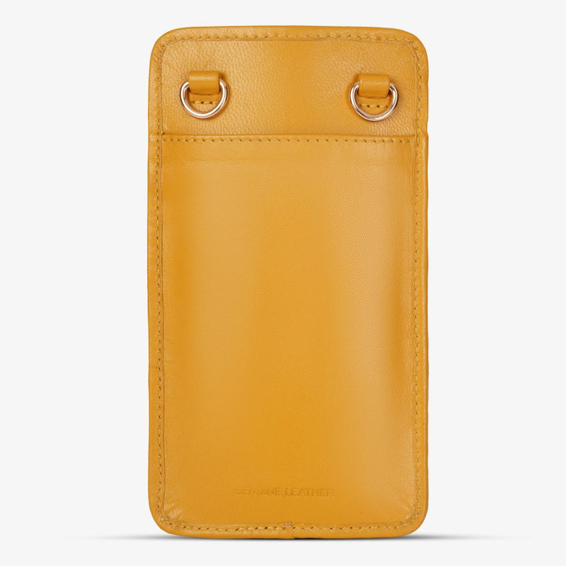 Mustik Sofia Leather Mobile Crossbody Bag