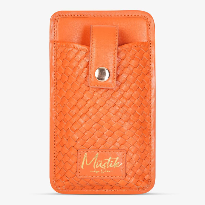 Mustik Sofia Leather Mobile Crossbody Bag