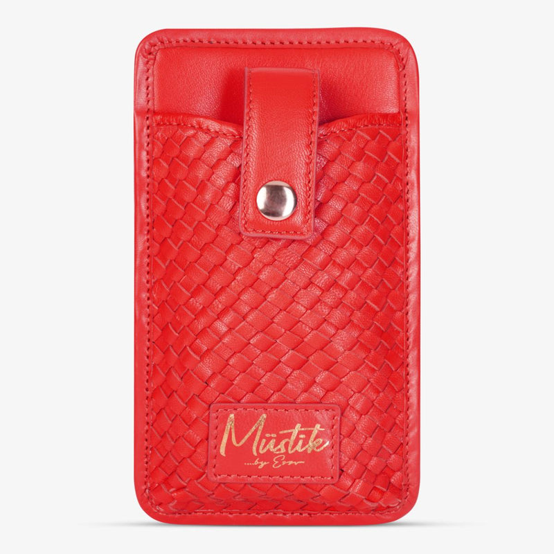 Mustik Sofia Leather Mobile Crossbody Bag