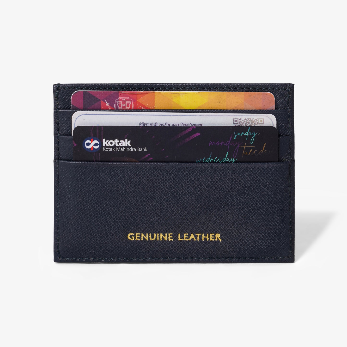 The Atlantic Saffiano Card Case by Mustik by ESSV