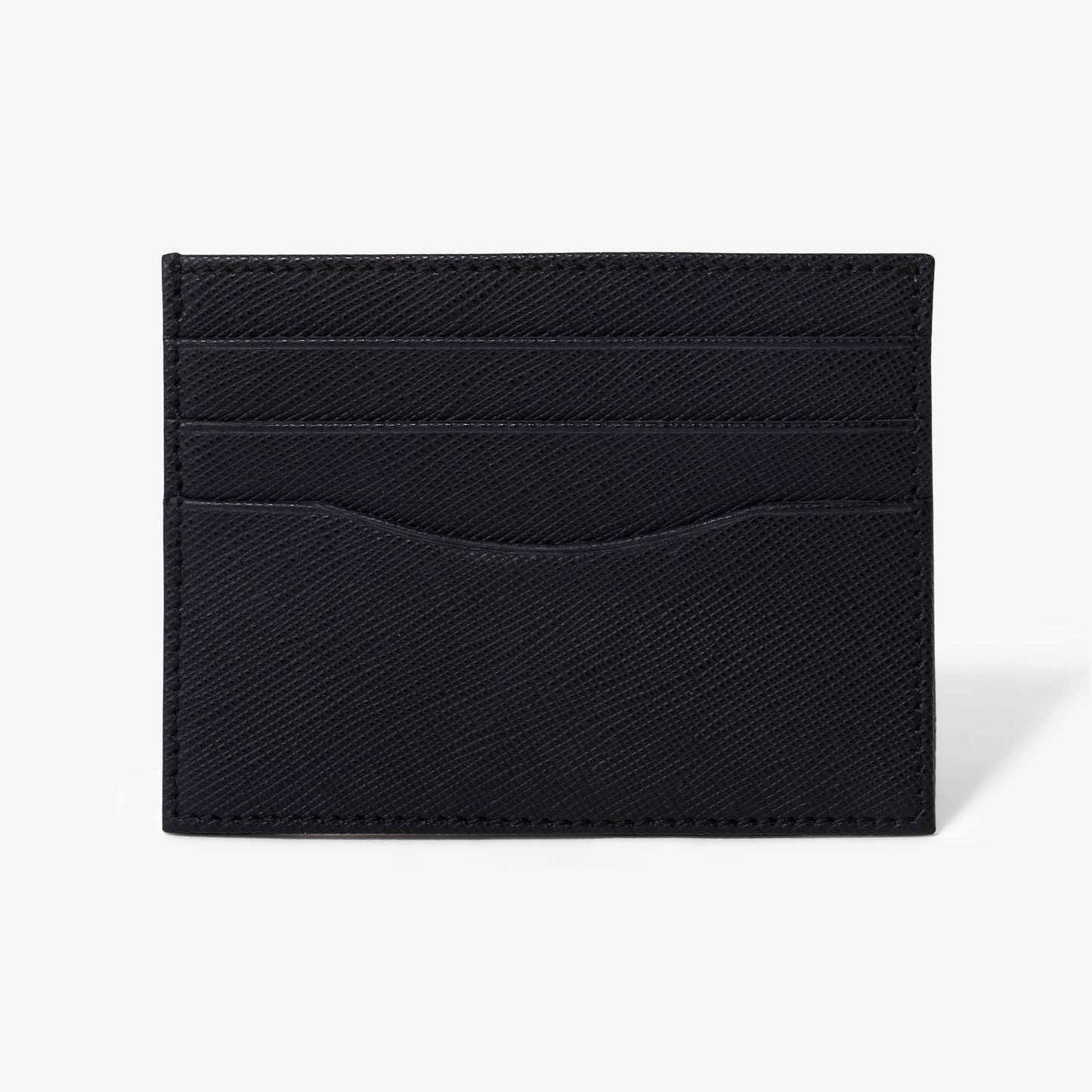 The Noir Saffiano Card Case by Mustik by ESSV