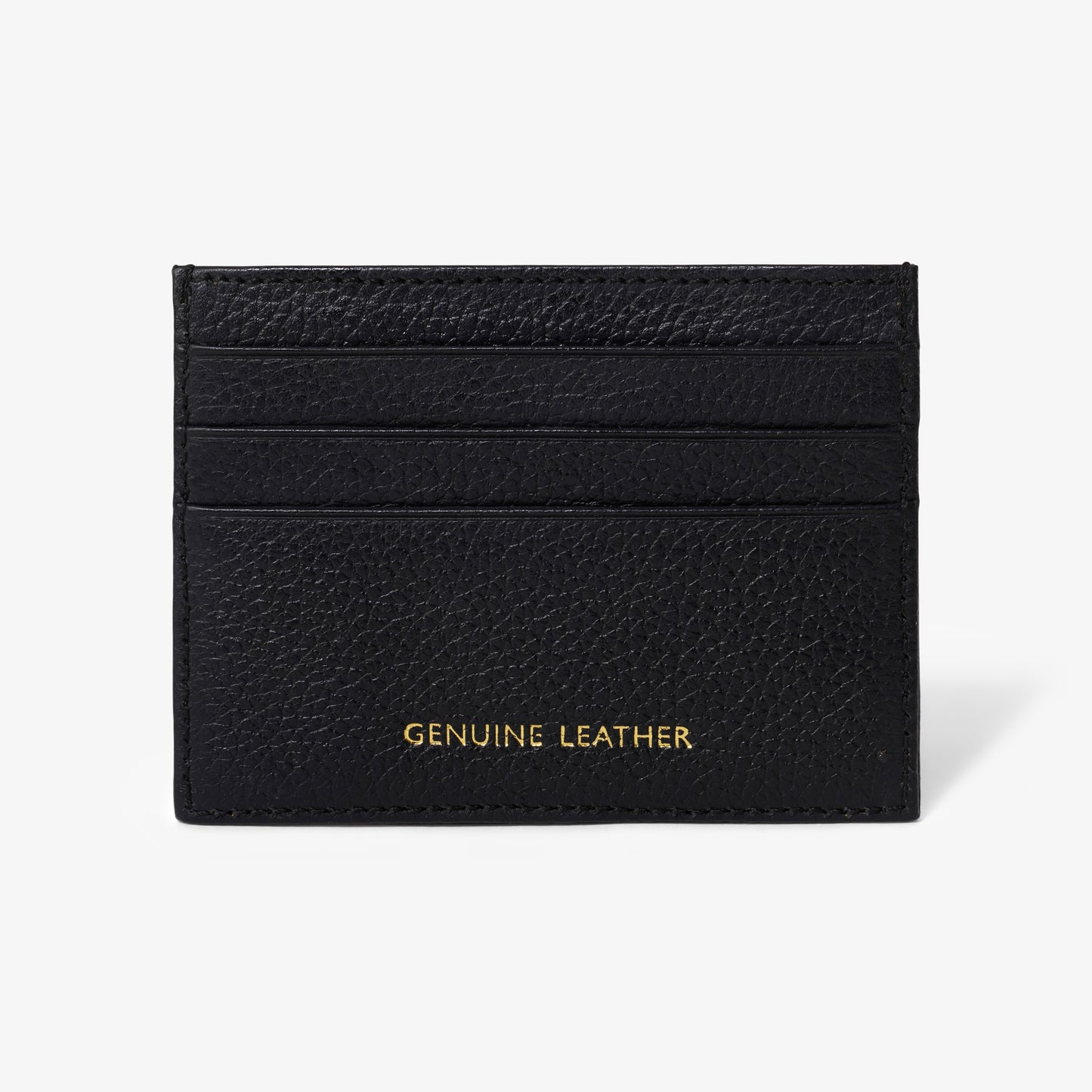 The Onyx Pebbled Card Case by Mustik by ESSV