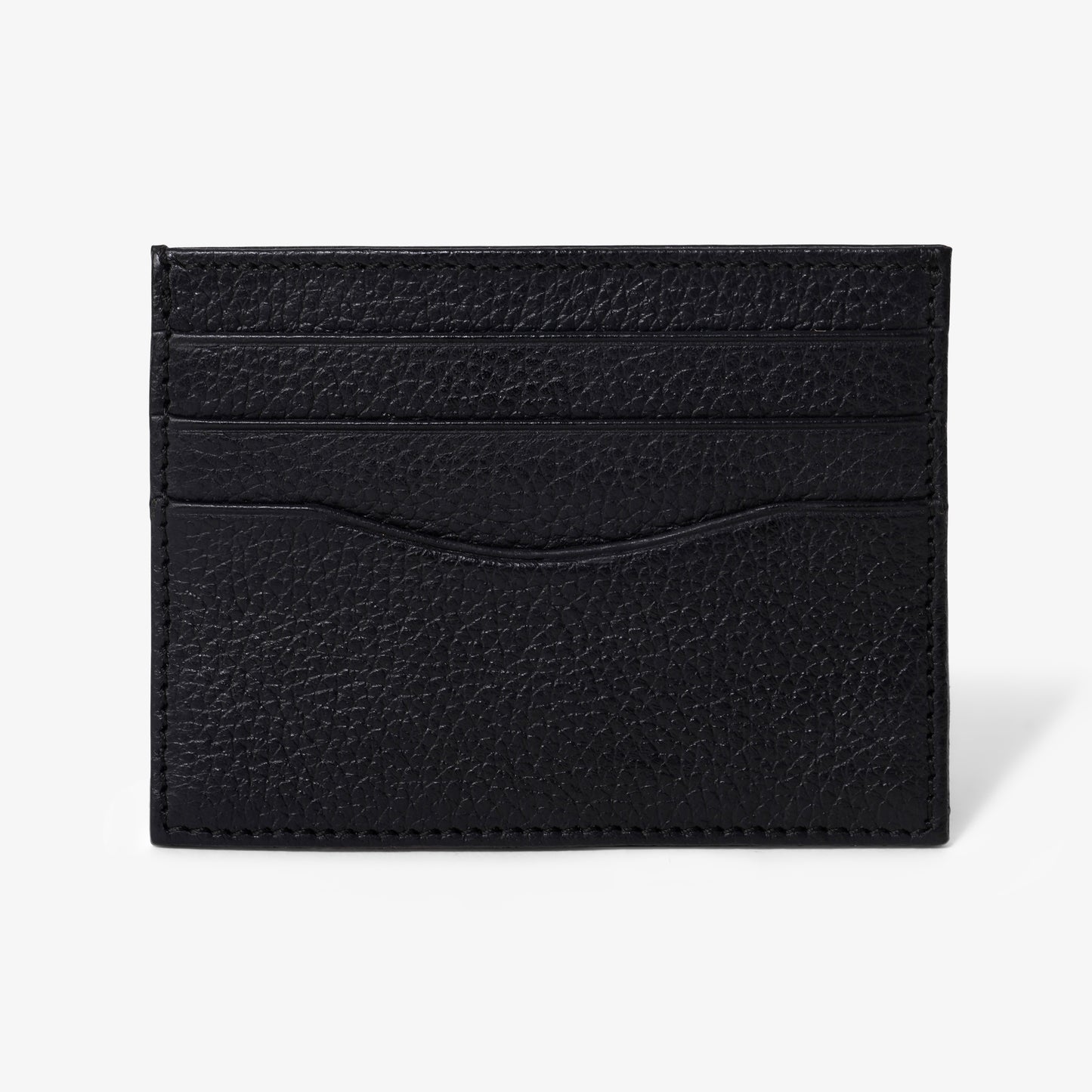The Onyx Pebbled Card Case by Mustik by ESSV
