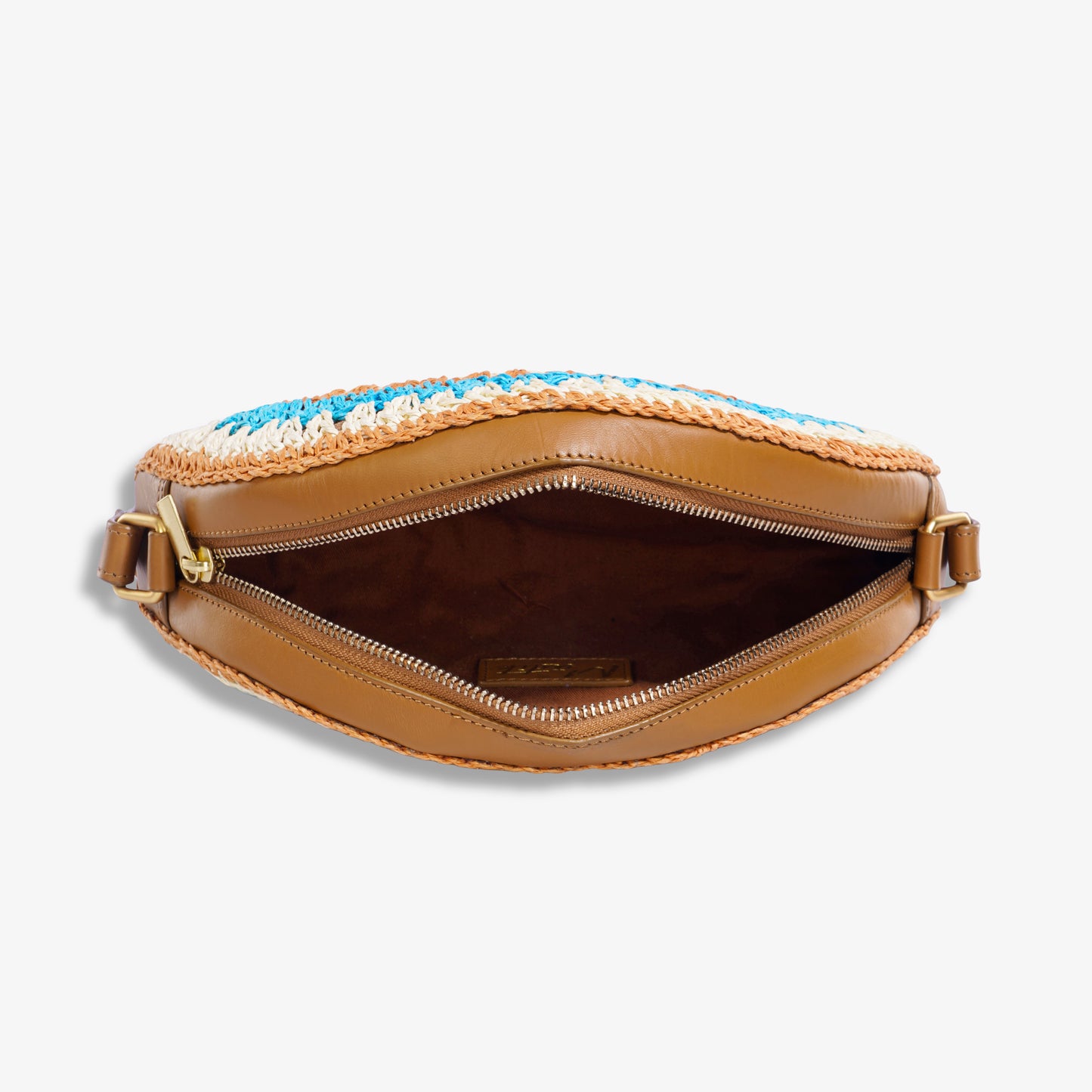 The Sol Crochet Half Moon Sling Bag