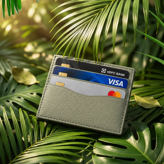 Mustik Terra Sage Slim Card Holder – Mockingbird