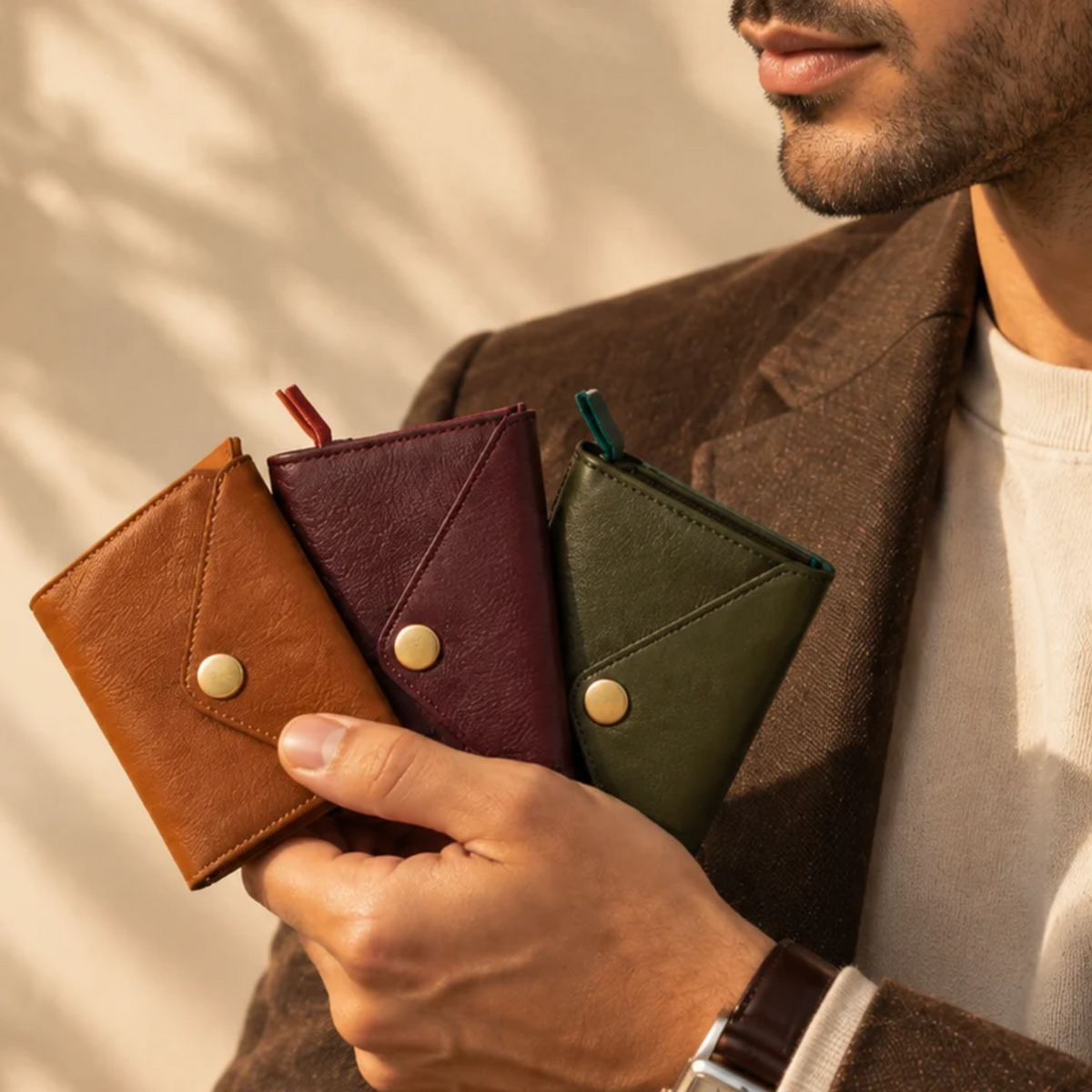 SMALL FOLDOVER WALLET